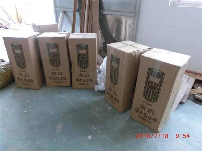 Composite Outdoor Trash Can