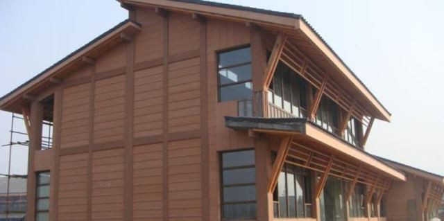 The Eco-Friendly WPC External Wall Panel Of China Is A Popular Material In Eu...