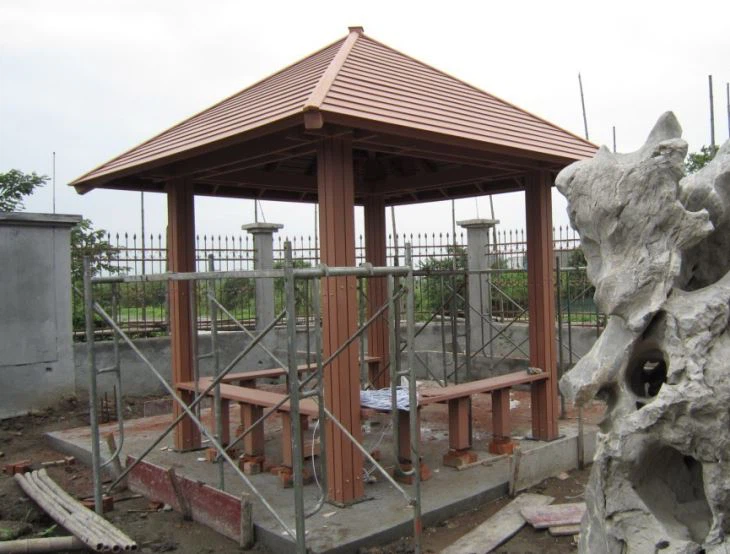 Wood Plastic Composite Garden Gazebo
