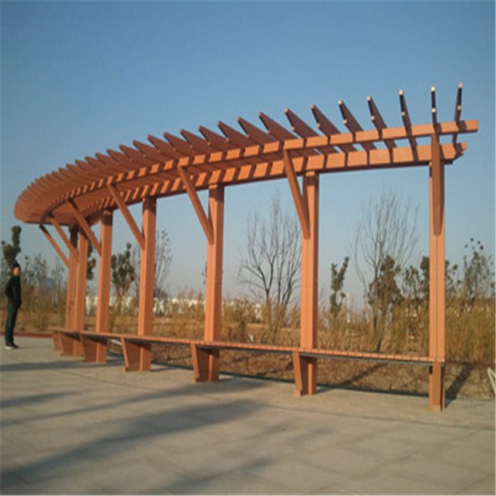 Wood Plastic Composite Garden Pergola
