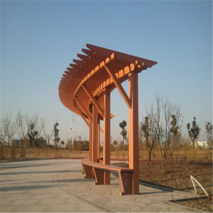 Wood Plastic Composite Garden Pergola