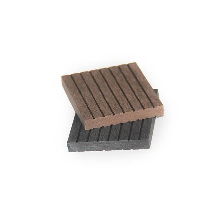 Wood Plastic Composite Park Trash Can