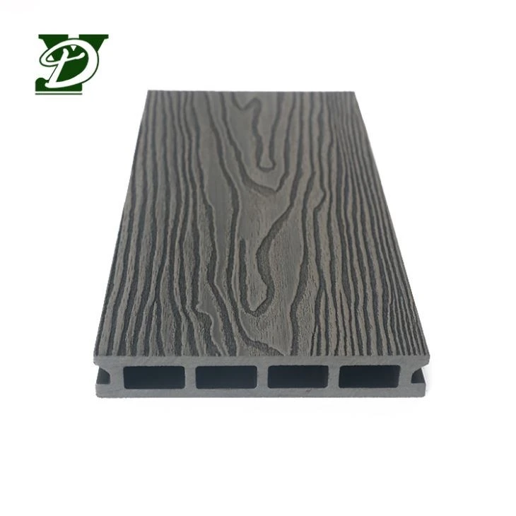 Embossing Outdoor Wpc Solid Decking